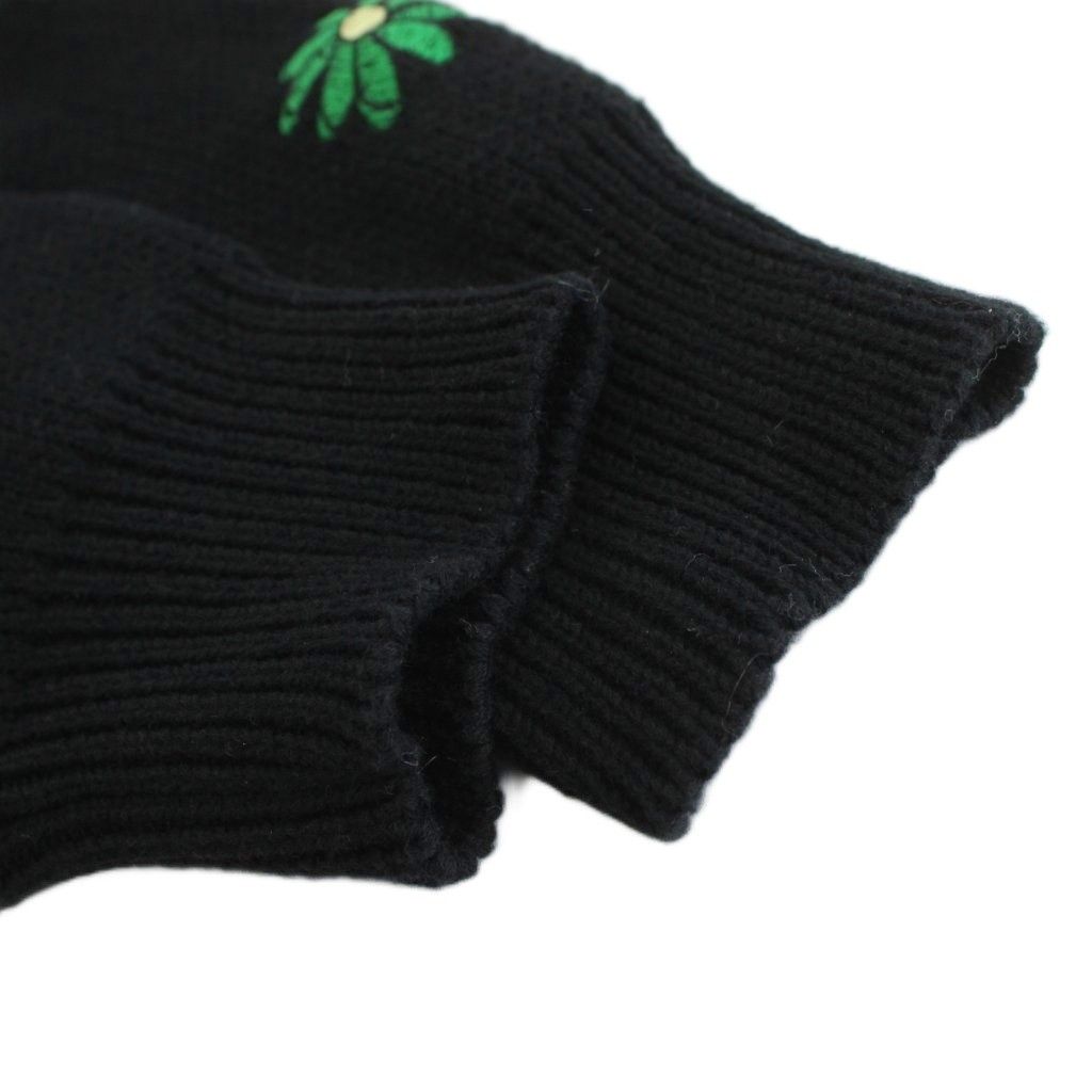 エスエスエス サッチ マウス sss satti mouse Flower LOGO cardigan