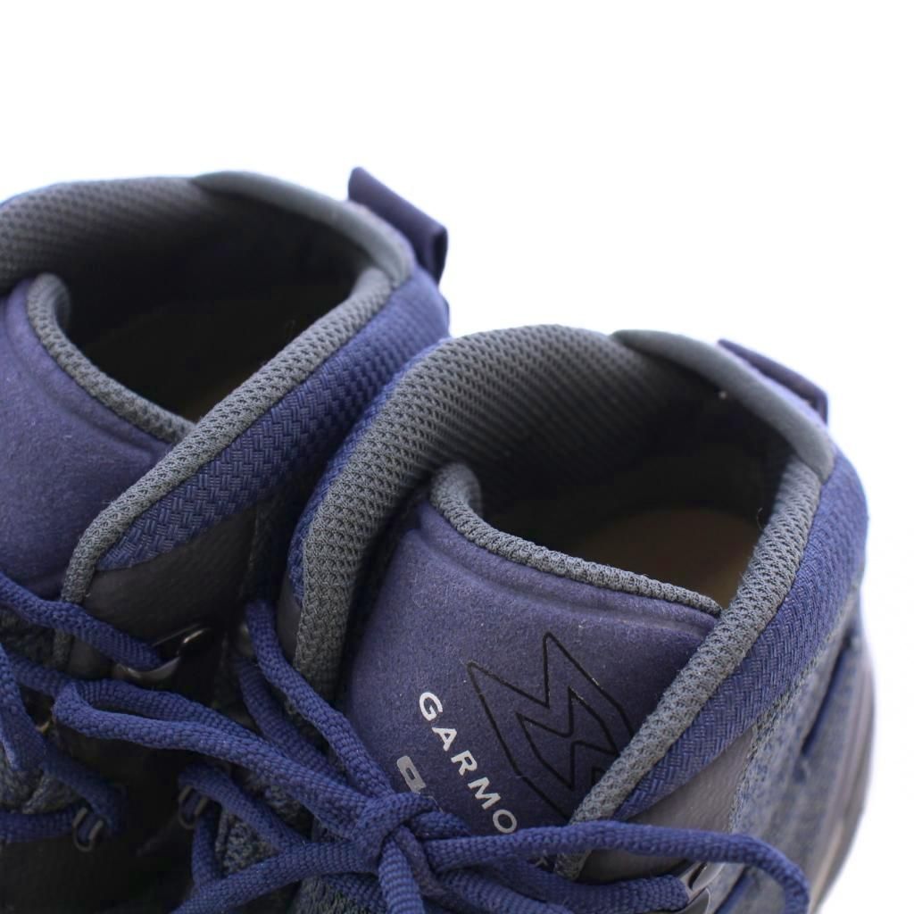  ガーモント GARMONT トレッキングシューズ ハイカット 厚底 ロゴ 切替 US 7.5 24 cm 紺 ネイビー BB その他 靴