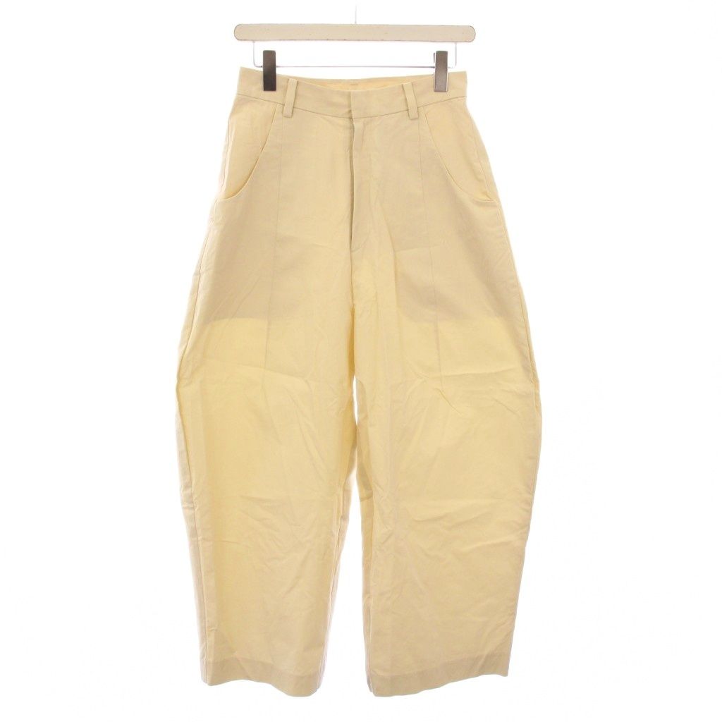 リアムプラージュ 24 SS バルーンチノパンツ スラックス ジップフライ ワン 無地 38 ベージュ BB