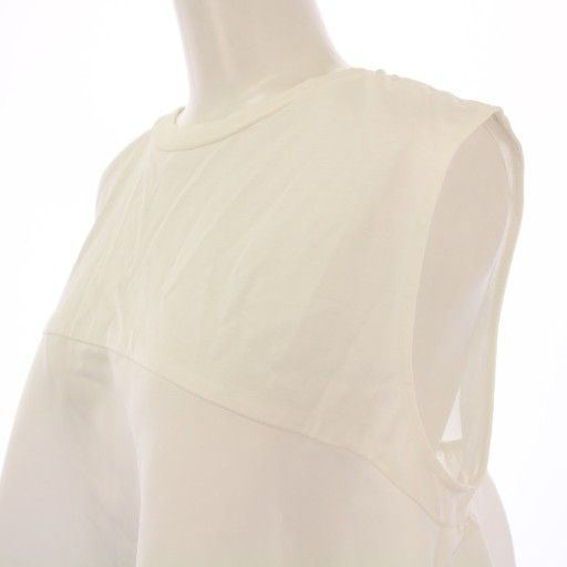  ヘイヴ Heve レディバグノースリーブトップス カットソー フ クルーネック ワン F 白 ホワイト BB 半袖(Tシャツ) Tシャツ カットソー