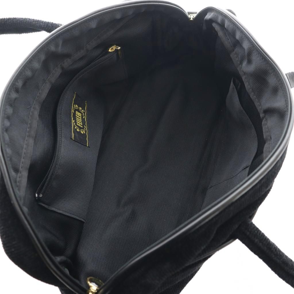 フェイラー FEILER ミニボストンバッグ トート 黒 ブラック /SS □OS