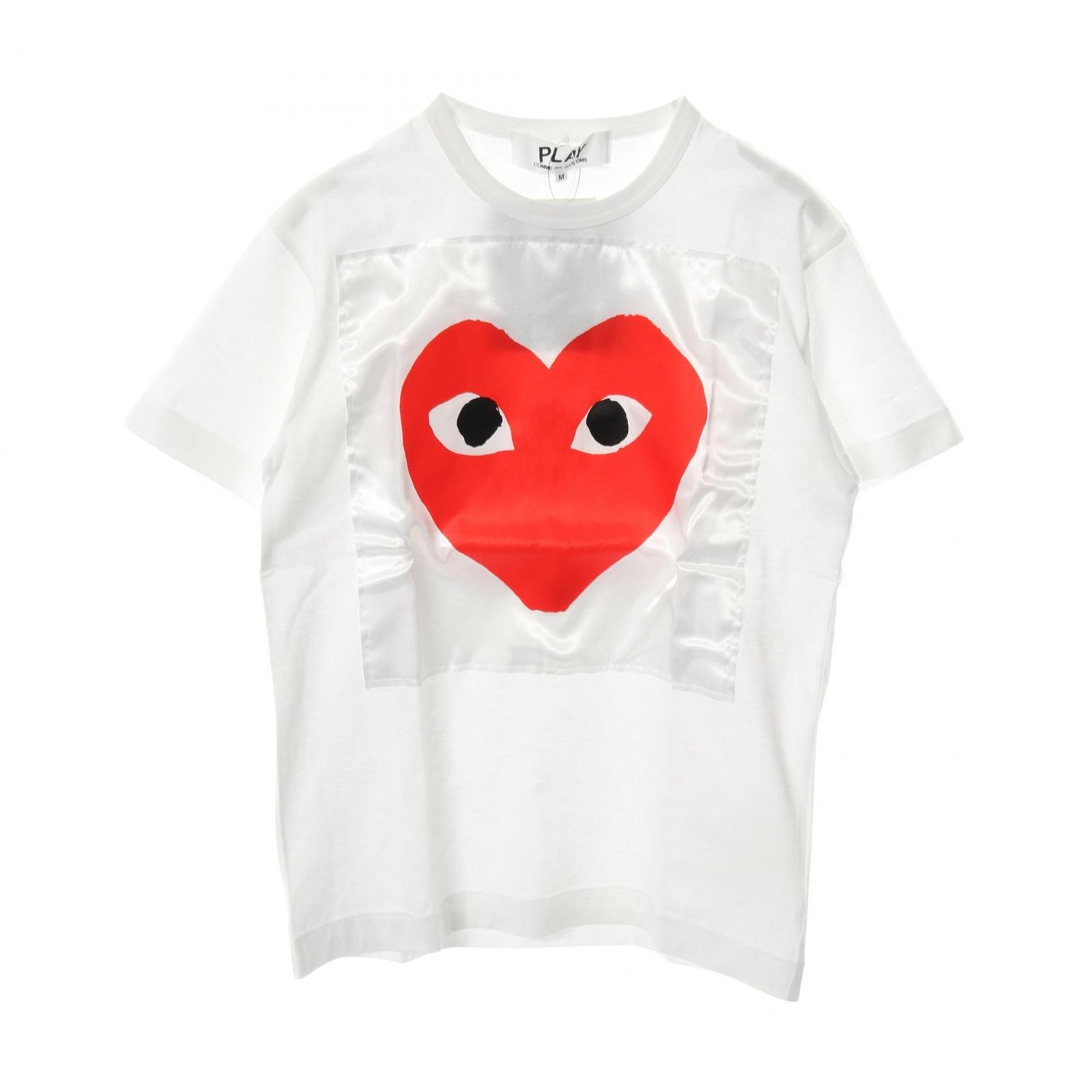 プレイコムデギャルソン PLAY COMME des GARCONS カットソー LOVE IS TENDER コットン Tシャツ ユニセックス
