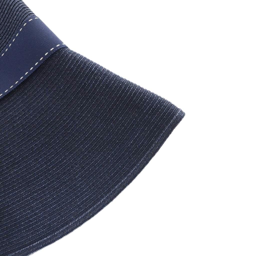 アシーナ ニューヨーク Athena New York 麦わら帽子 リボン 紺