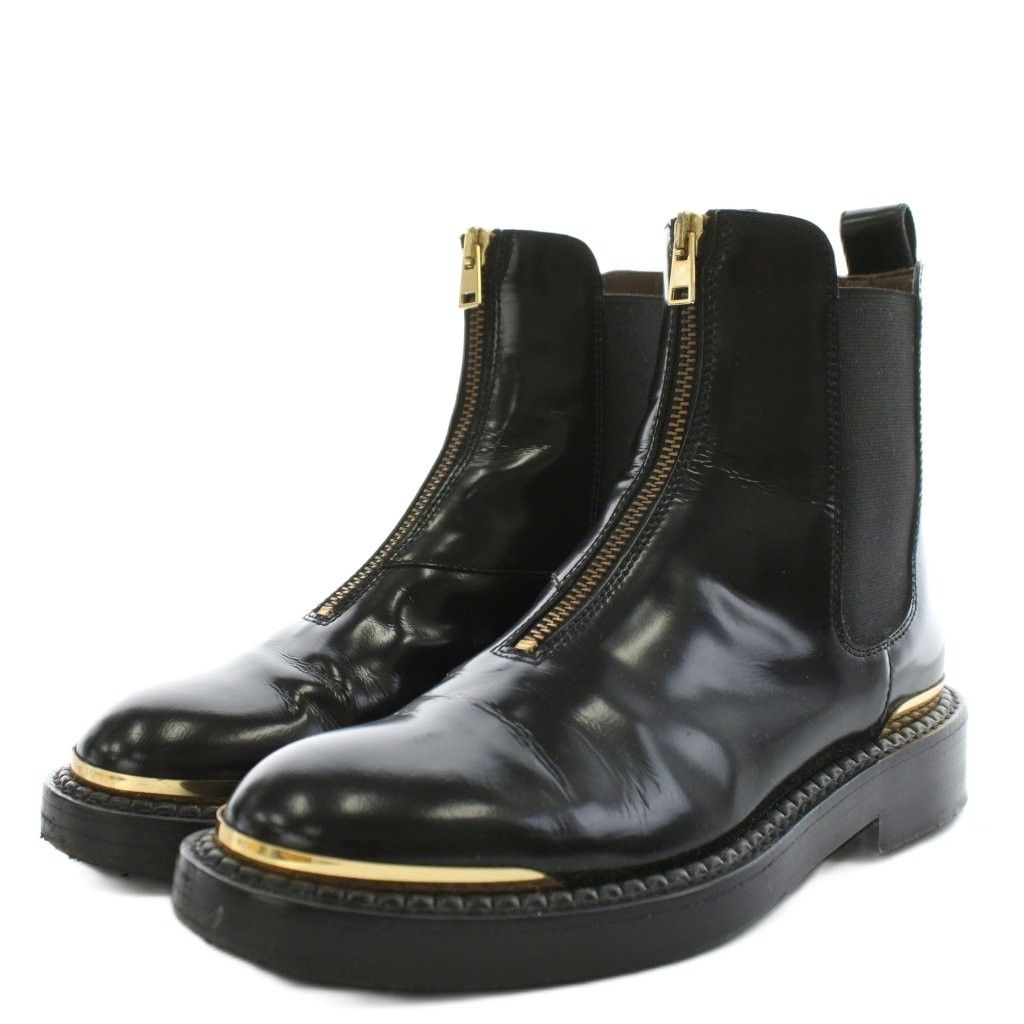 マルニ MARNI サイドゴアブーツ ショートブーツ センタージップ レザー