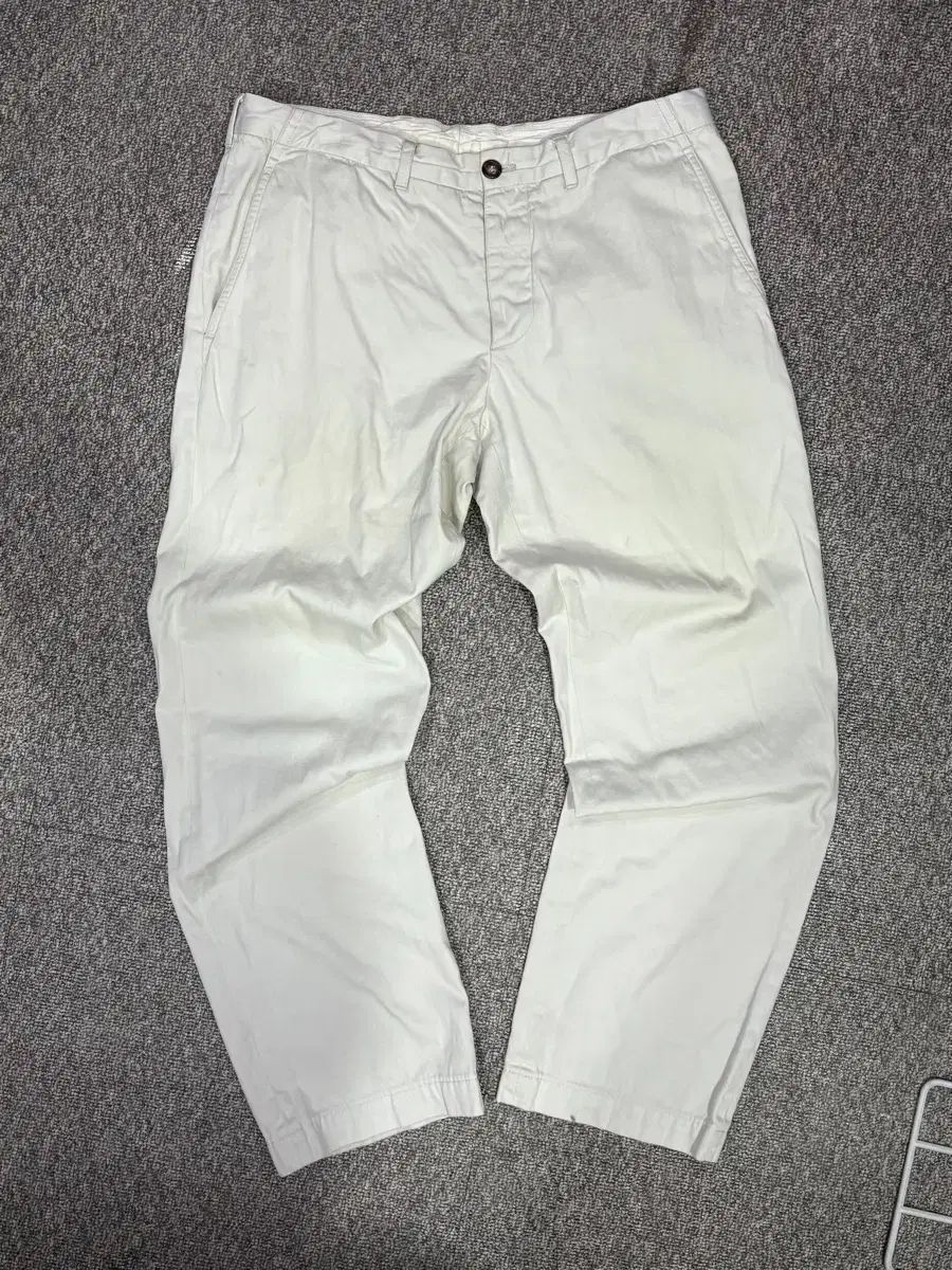PRADA プラダ 白 コットン パンツ