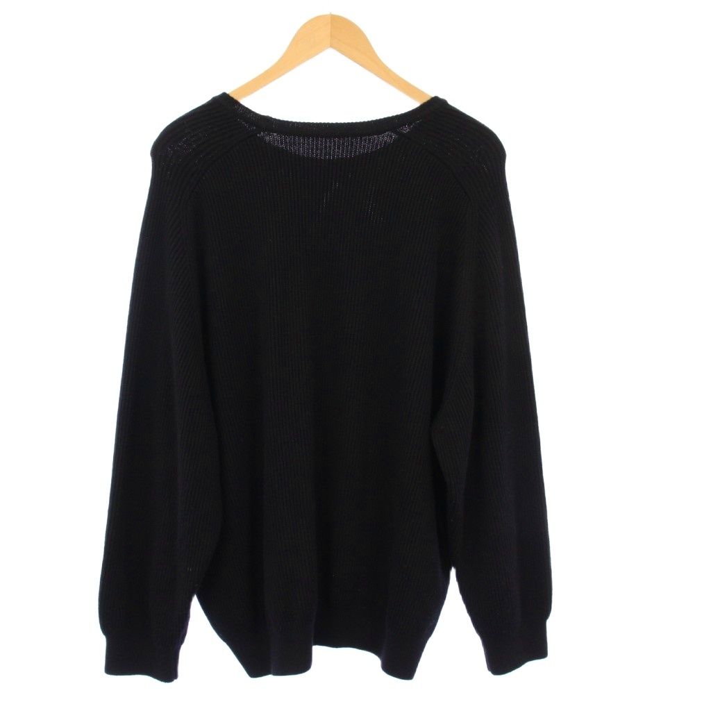 ヨーク YOKE ニット セーター 長袖 ウール 3 黒 |KH