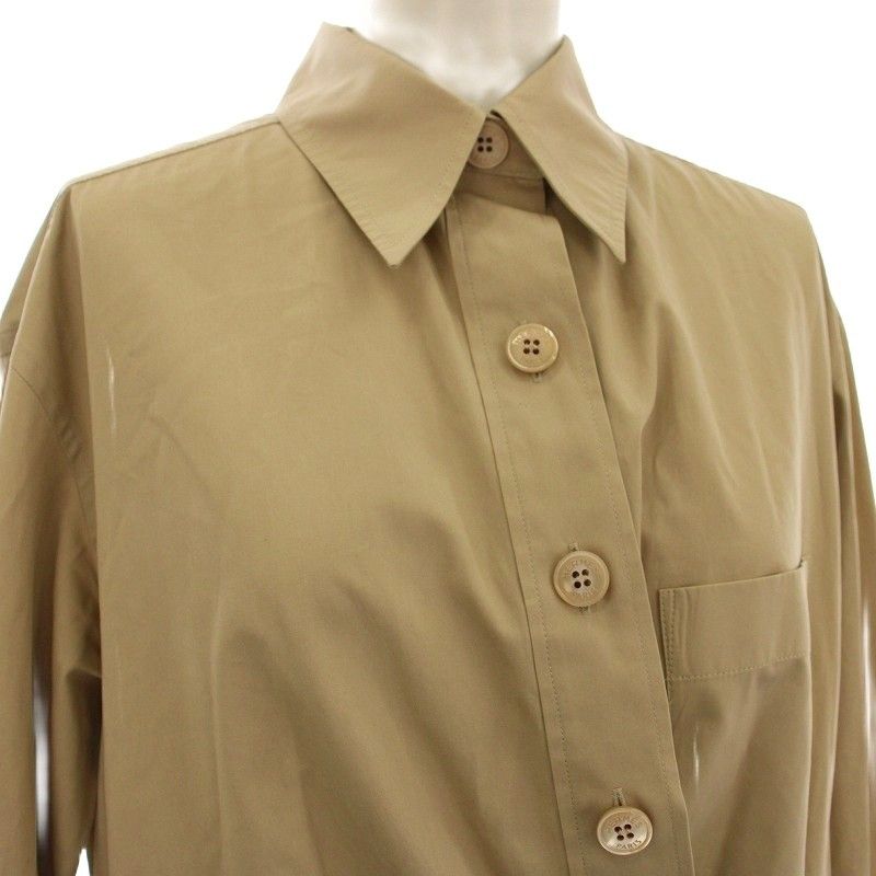 シャツワンピース