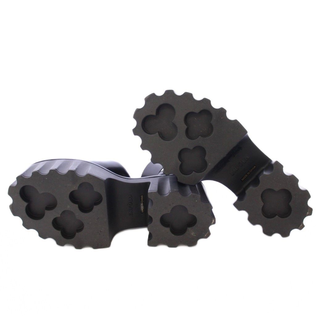 エンフォルド ENFOLD ストラップサンダル アンクル ラウンドトゥ