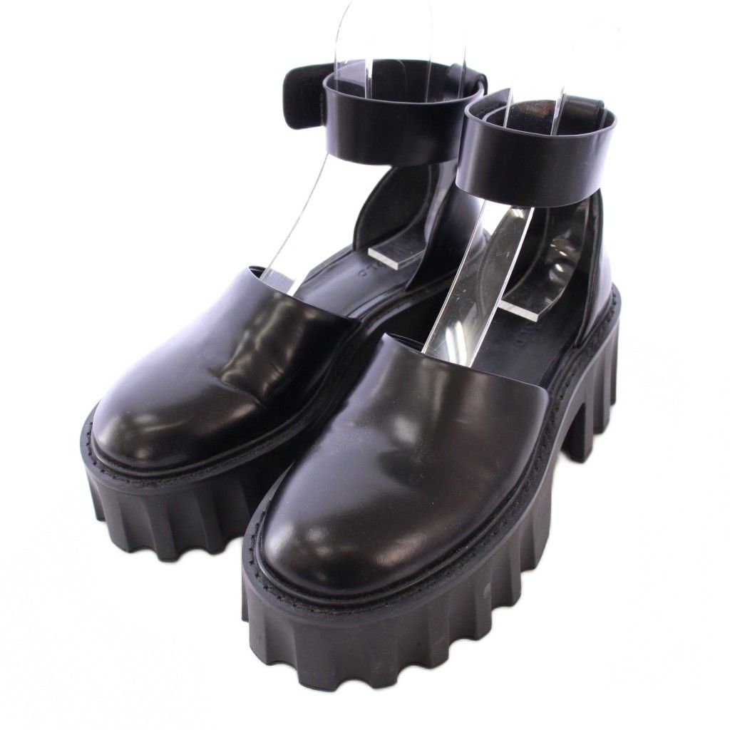 エンフォルド ENFOLD ストラップサンダル アンクル ラウンドトゥ