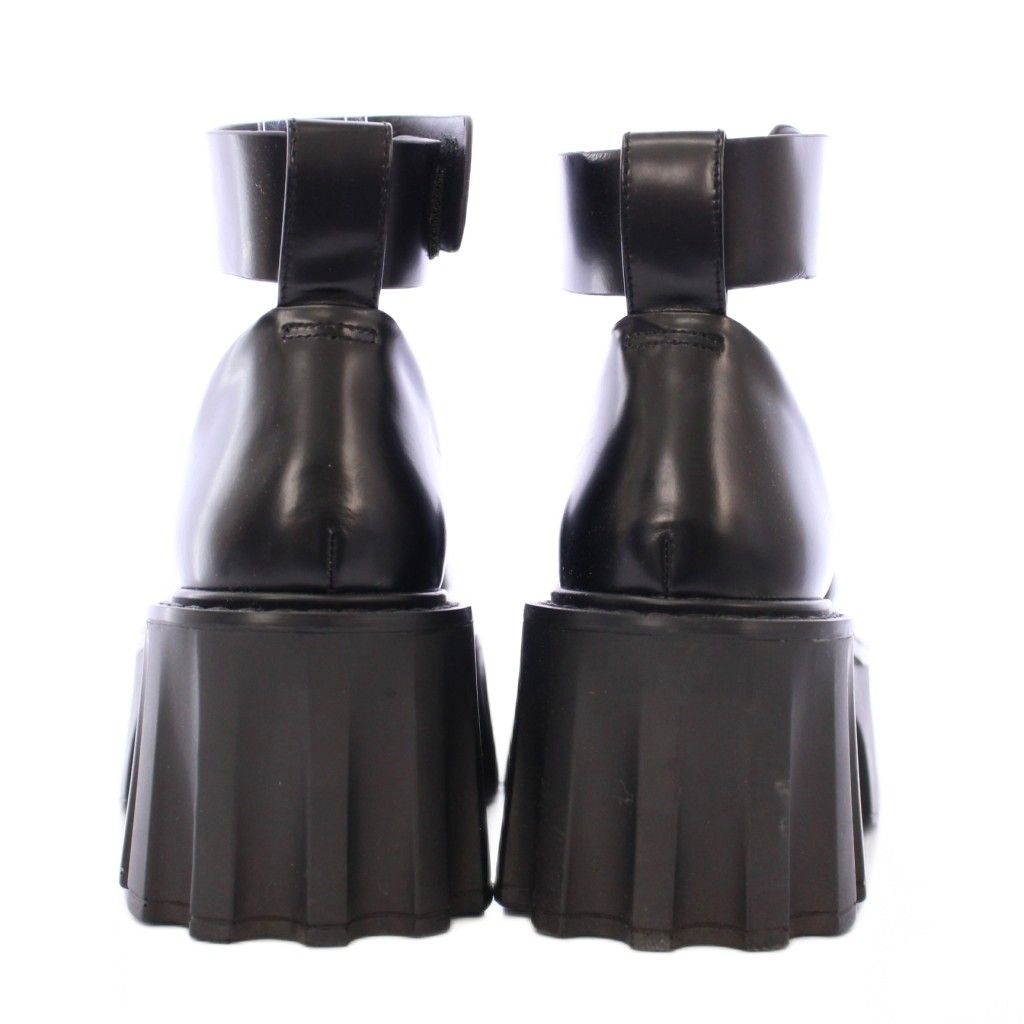 エンフォルド ENFOLD ストラップサンダル アンクル ラウンドトゥ