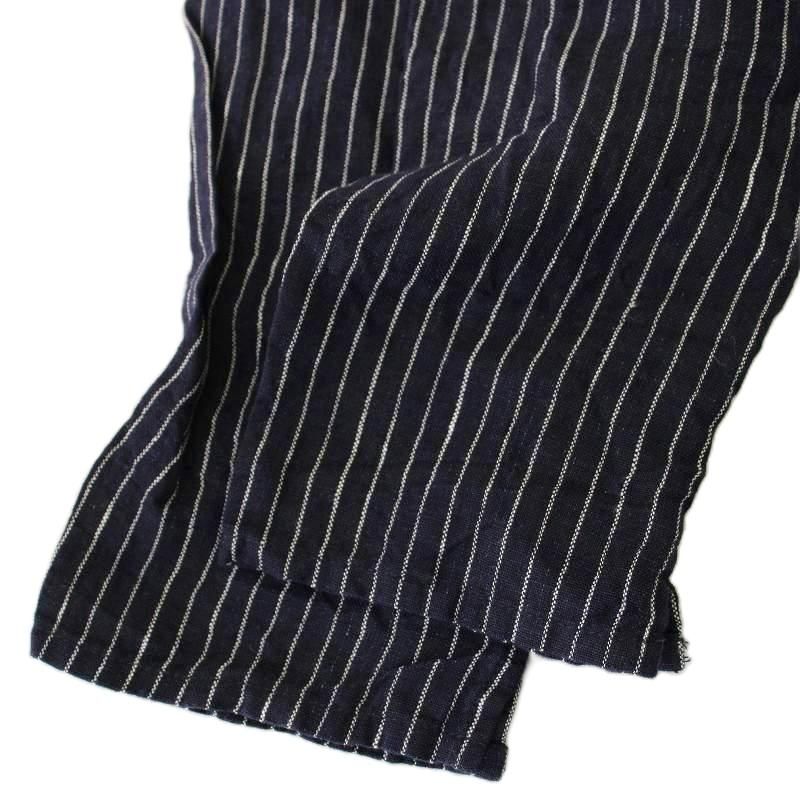 フォグリネンワーク fog linen work リネン ワンピース ストライプ柄