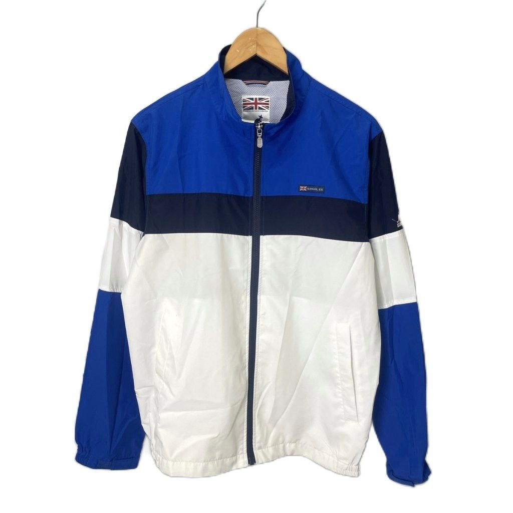 カンゴール KANGOL ナイロンジャケット ブルゾン ジップアップ ロゴ LL
