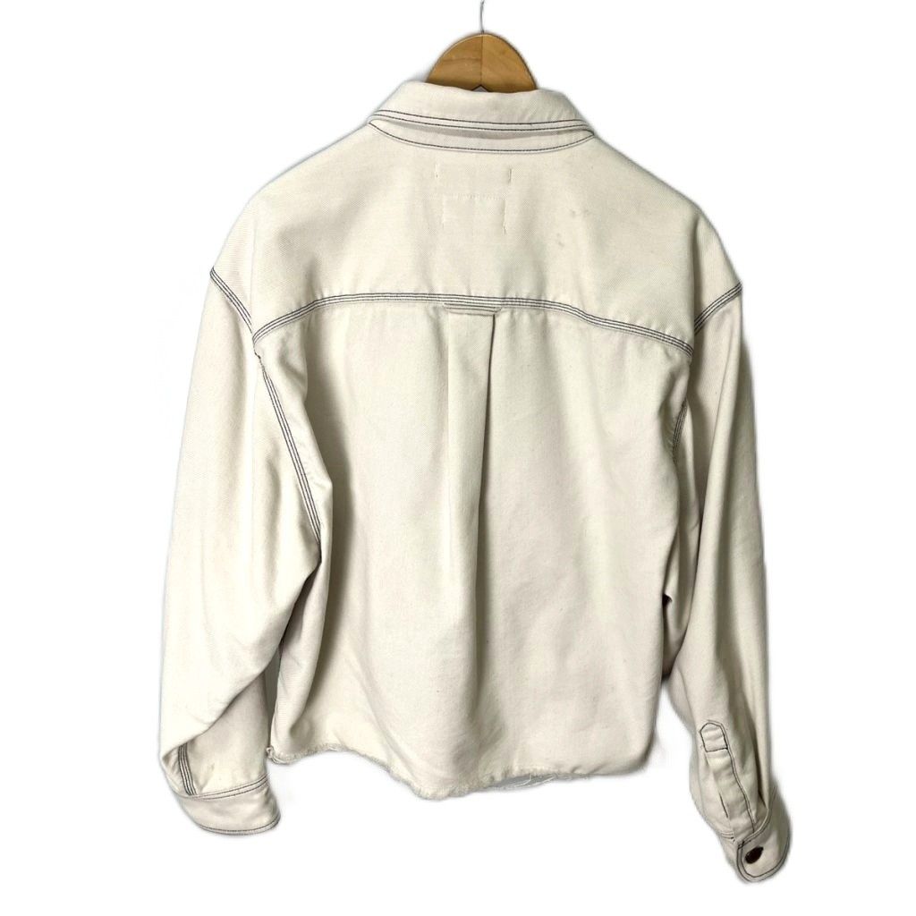 ダブレット doublet HEAVYTWILLCUT-OFFJACKET ジャケット ベージュ S