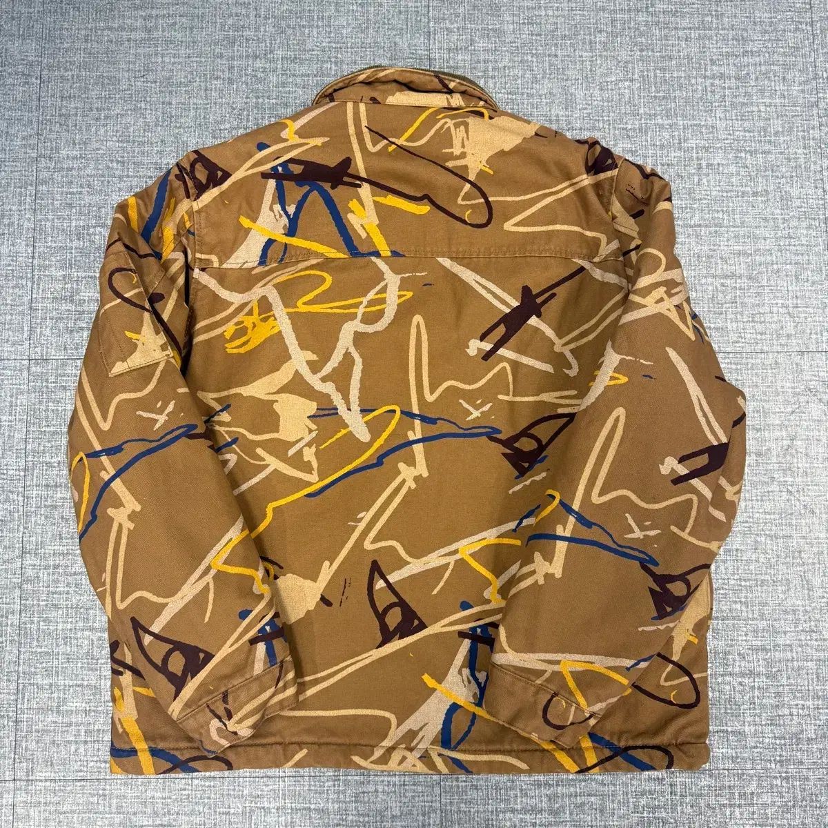 XL) ZARA ザラ コットン ワークジャケット (ブラウン) - メルカリ