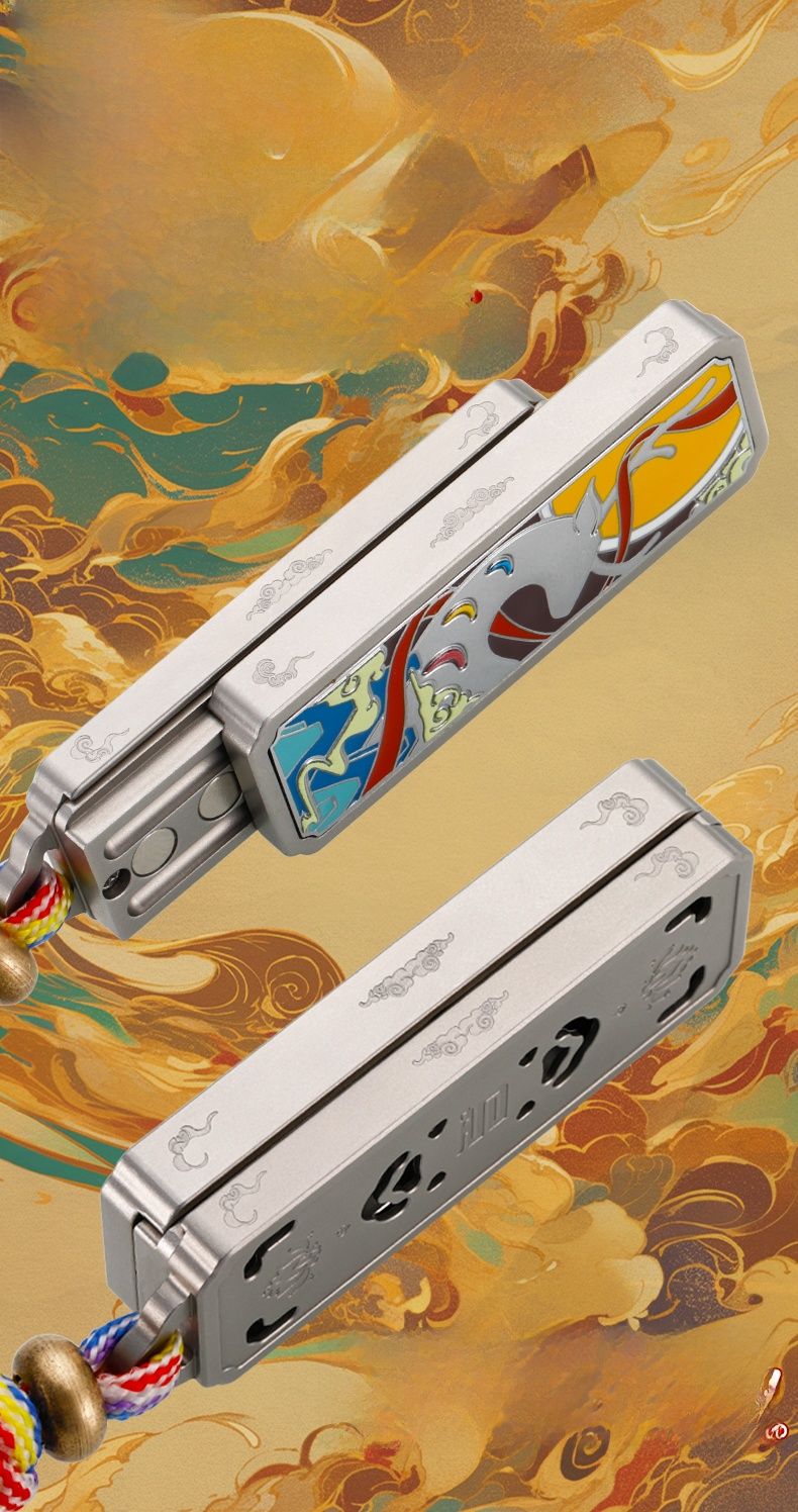 音叉内藏 CHAOTING 九色鹿 フィジェットトイ EDC - メルカリ