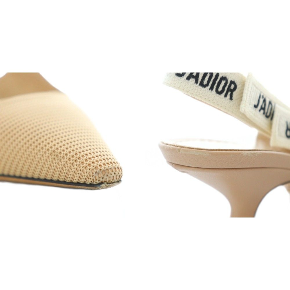 ポインテッドトゥ テクニカルファブリック