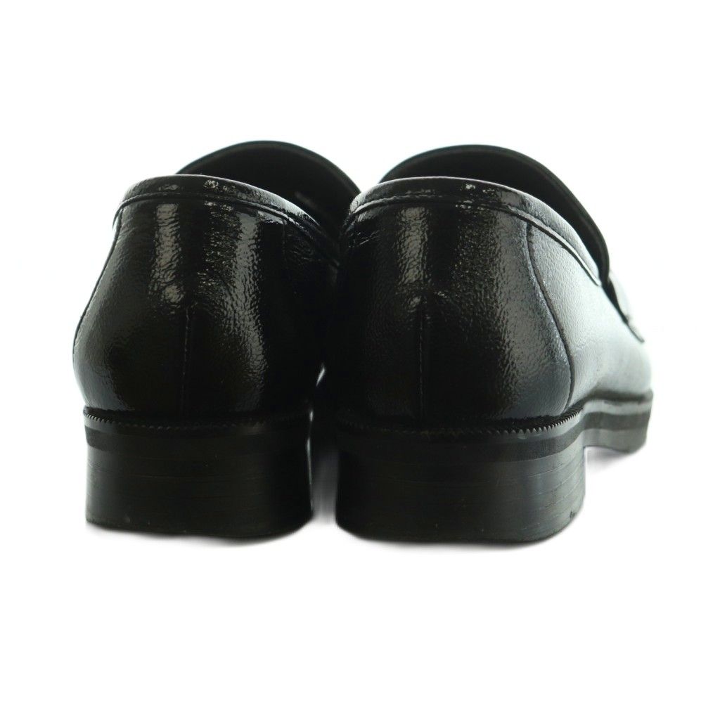 ダイアナ DIANA ローファー エナメル 23.0cm 黒 ブラック /MI □OS