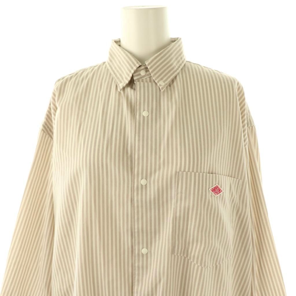 ダントン DANTON オックスフォードボタンダウンシャツドレス