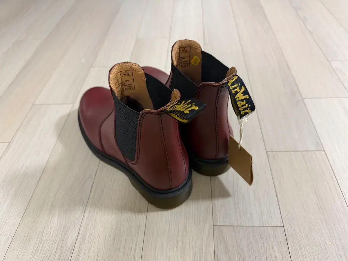 DR MARTENS ドクターマーチン 2976 さくらんぼ レッド チェルシー ブーツ UK 6 250