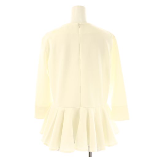 ツル バイ マリコオイカワ TSURU by Mariko Oikawa ペプラムカットソー