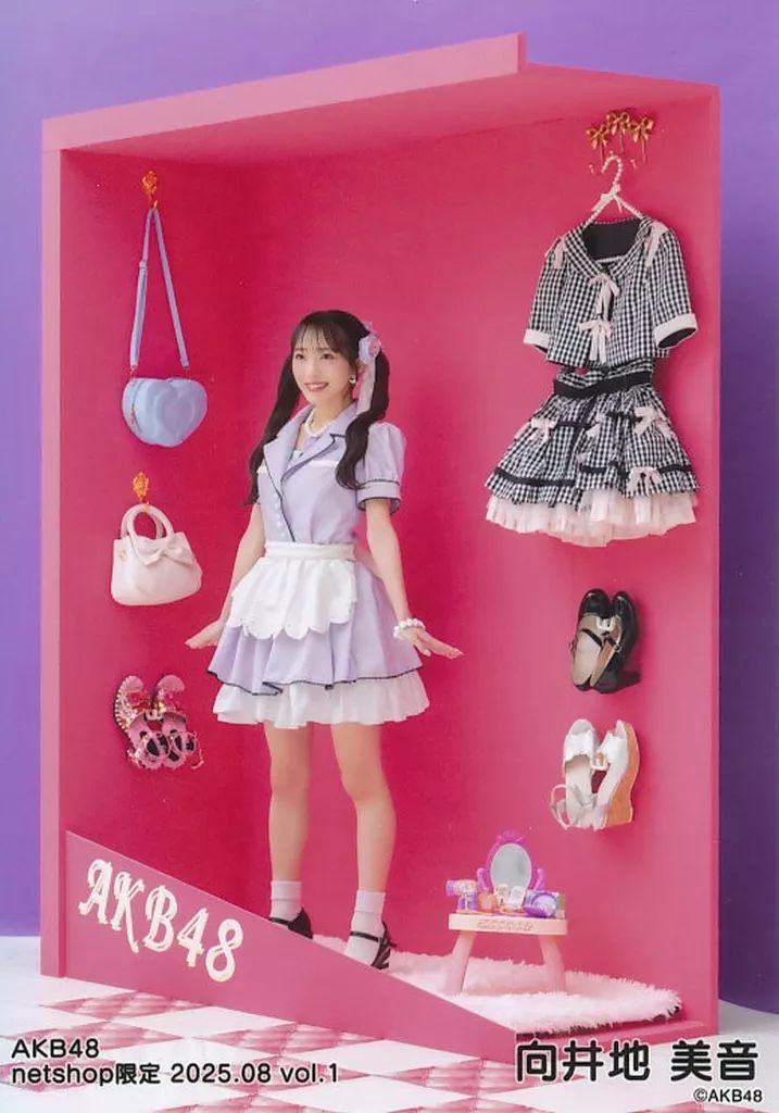 ☆商品写メ4枚有り☆AKB　SKE　NMB　HKT　卒業生　生写真 中古】生写真(AKB48・SKE48) AKB48/向井地美音/全身/AKB48 2025年8月度