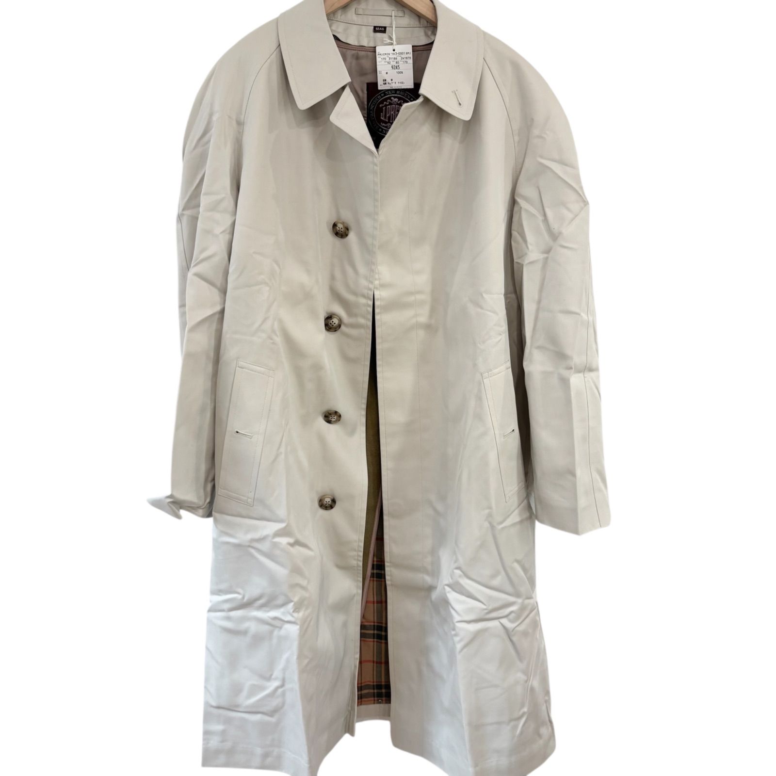 ZM1684【タグ付き美品】J.PRESS ジェイプレス ライナー付き ステン
