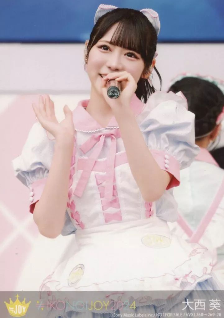 中古】生写真(女性) 28：ニアリーイコールジョイ(□JOY)/大西葵/Blu