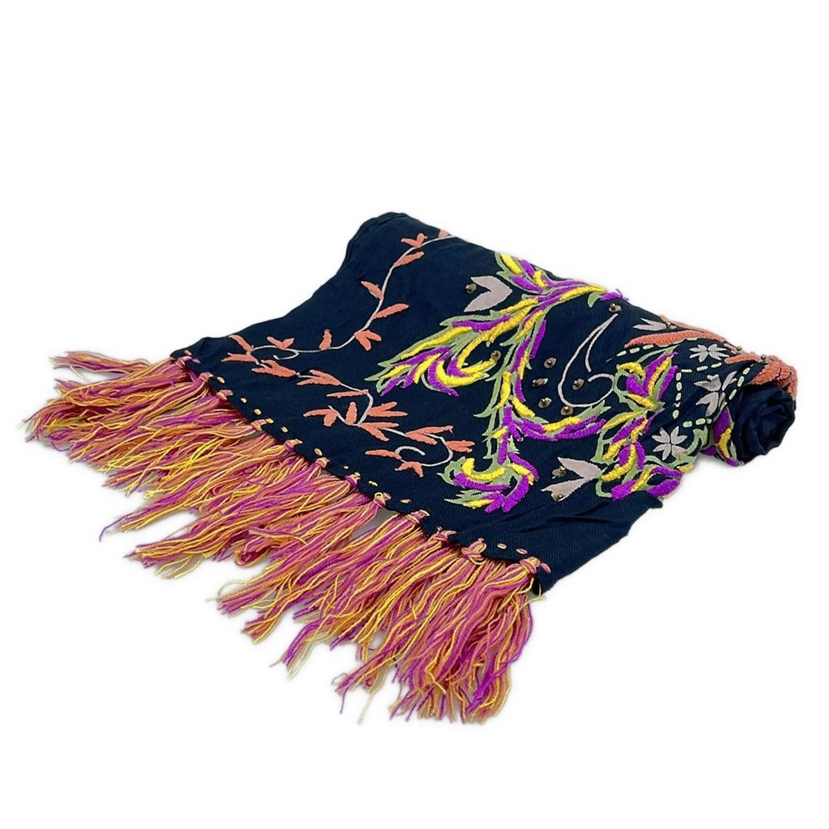 VIVIENNE TAM(ヴィヴィアンタム) ストール(ショール)美品 - 黒