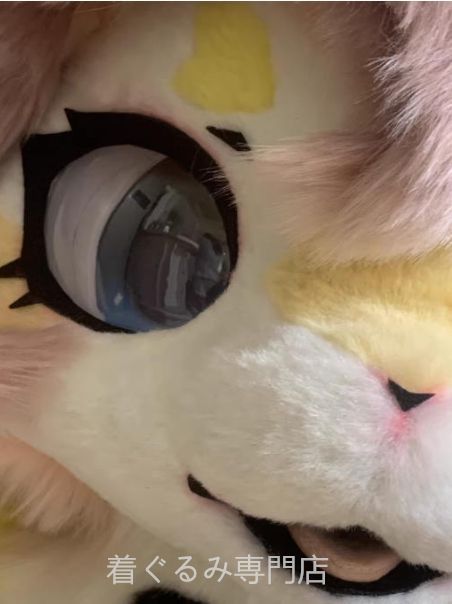 着ぐるみヘッド うさぎ ピンク 黄色 全頭ヘッド ケモノ ファースーツ ぬいぐるみ コスプレ コスチューム kigurumi