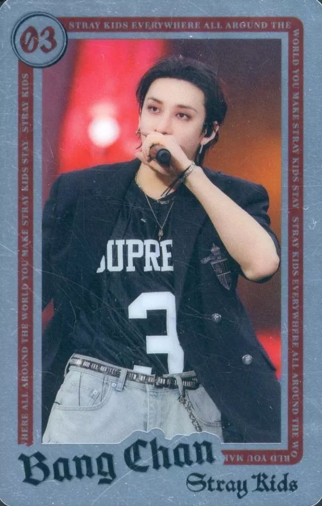 Stray Kids バンチャン UNVEIL TOUR JAPAN カード Stray Kids バンチャン UNVEIL TOUR JAPAN カード Stray Kids
