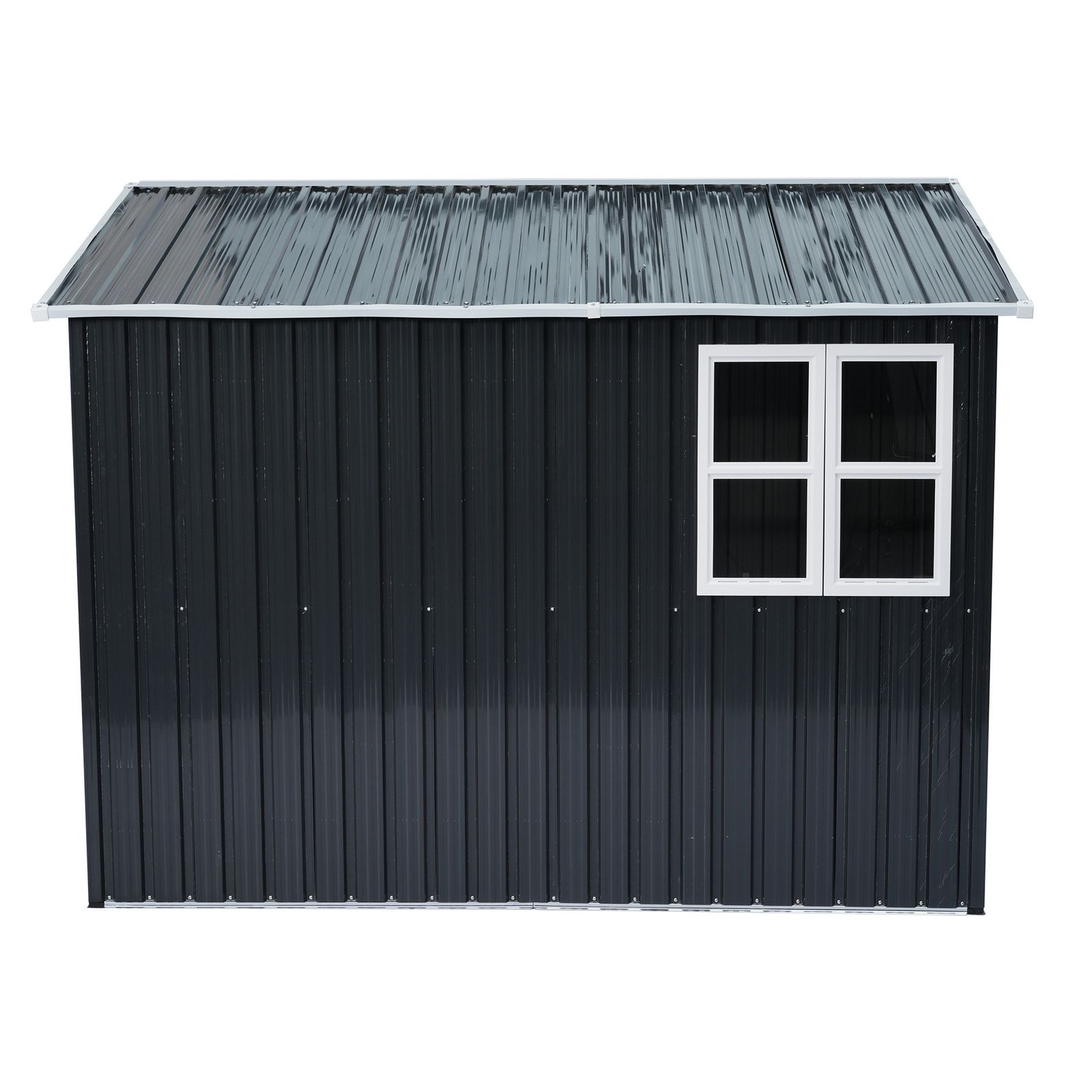 大人気商品」全新品 物置 屋外 スチール 倉庫 戸外収納庫 H188*W121 