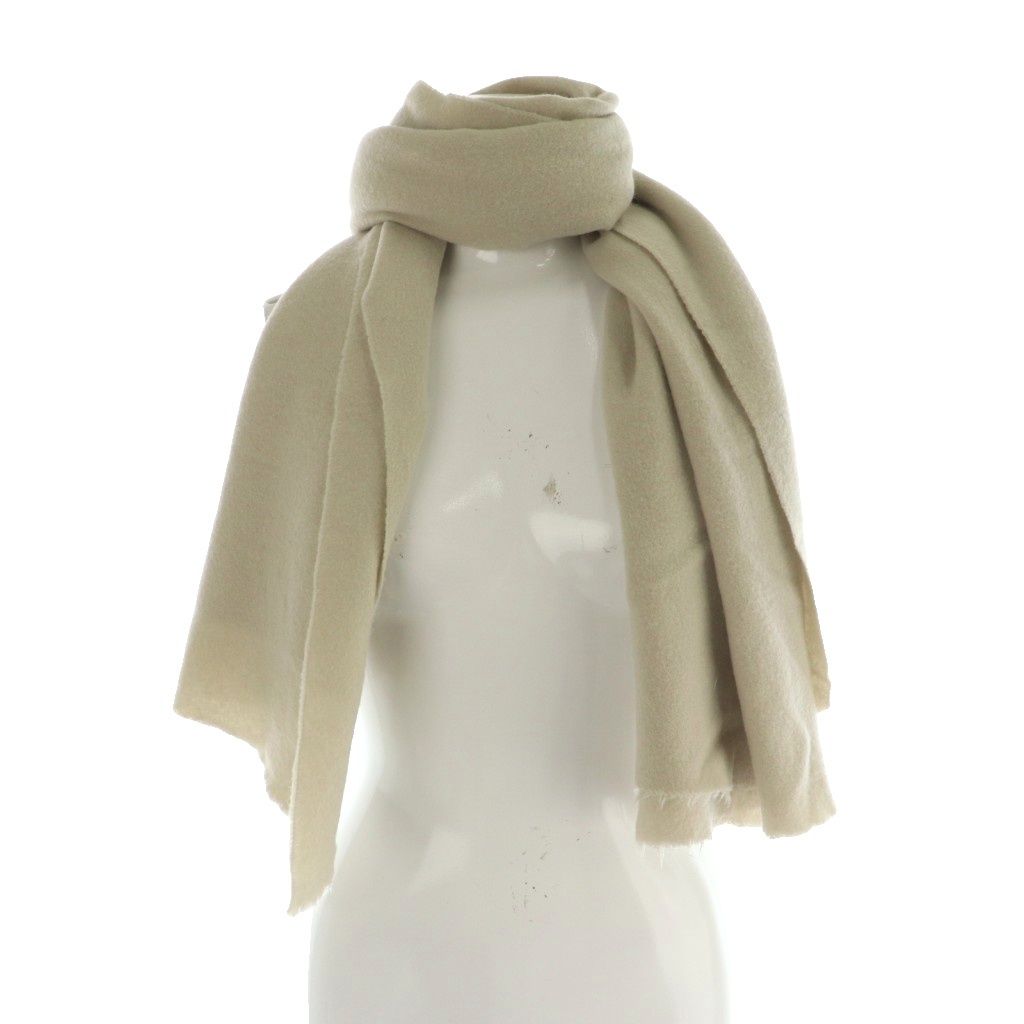 エヴァムエヴァ evam eva ストール マフラー カシミヤ オフホワイト