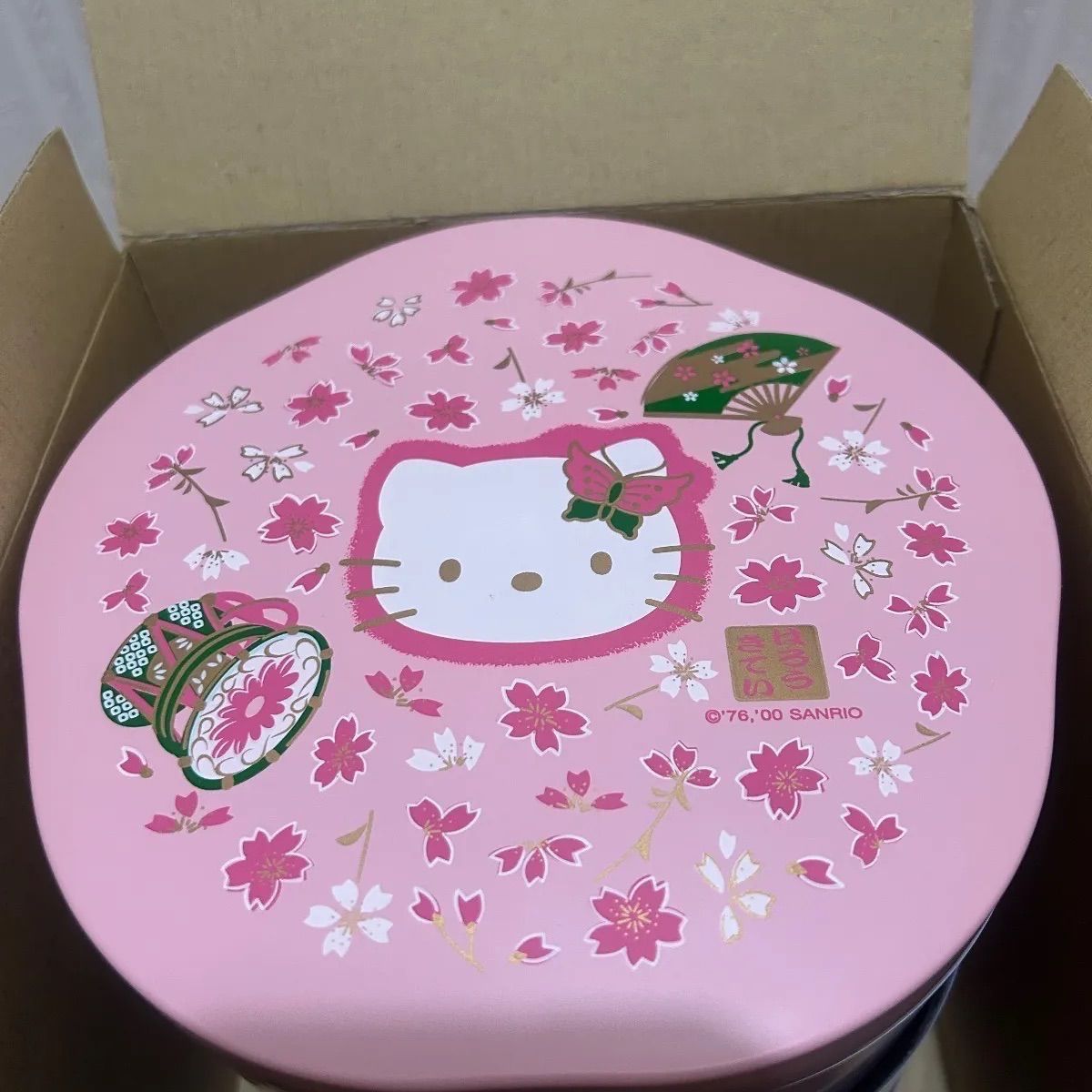 Hello Kitty 三段お重 オウギ 2 0 ヴィンテージ品