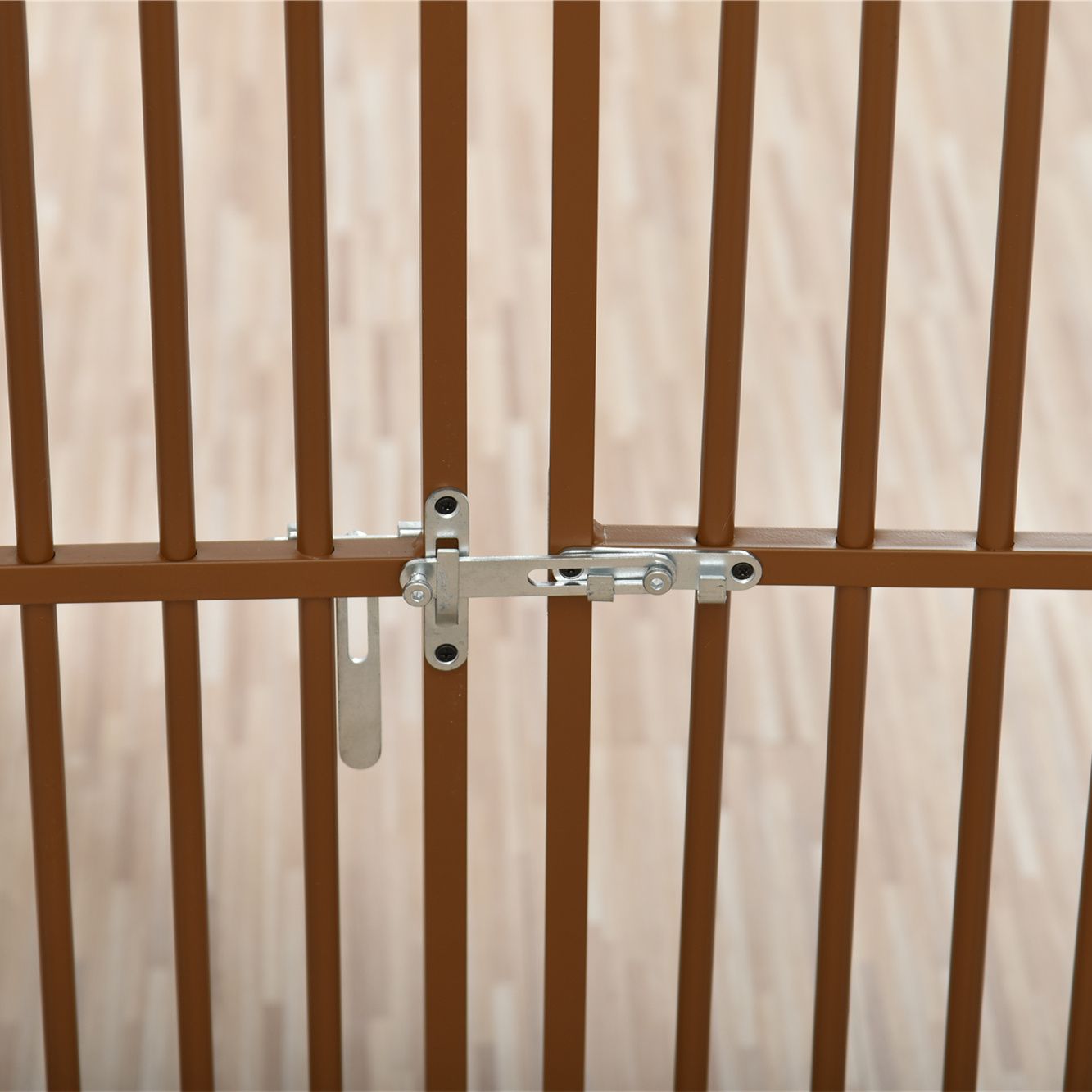 ペット高さ調節対応 191～255cm ドア ケージ 取付幅85～91cm 留守番