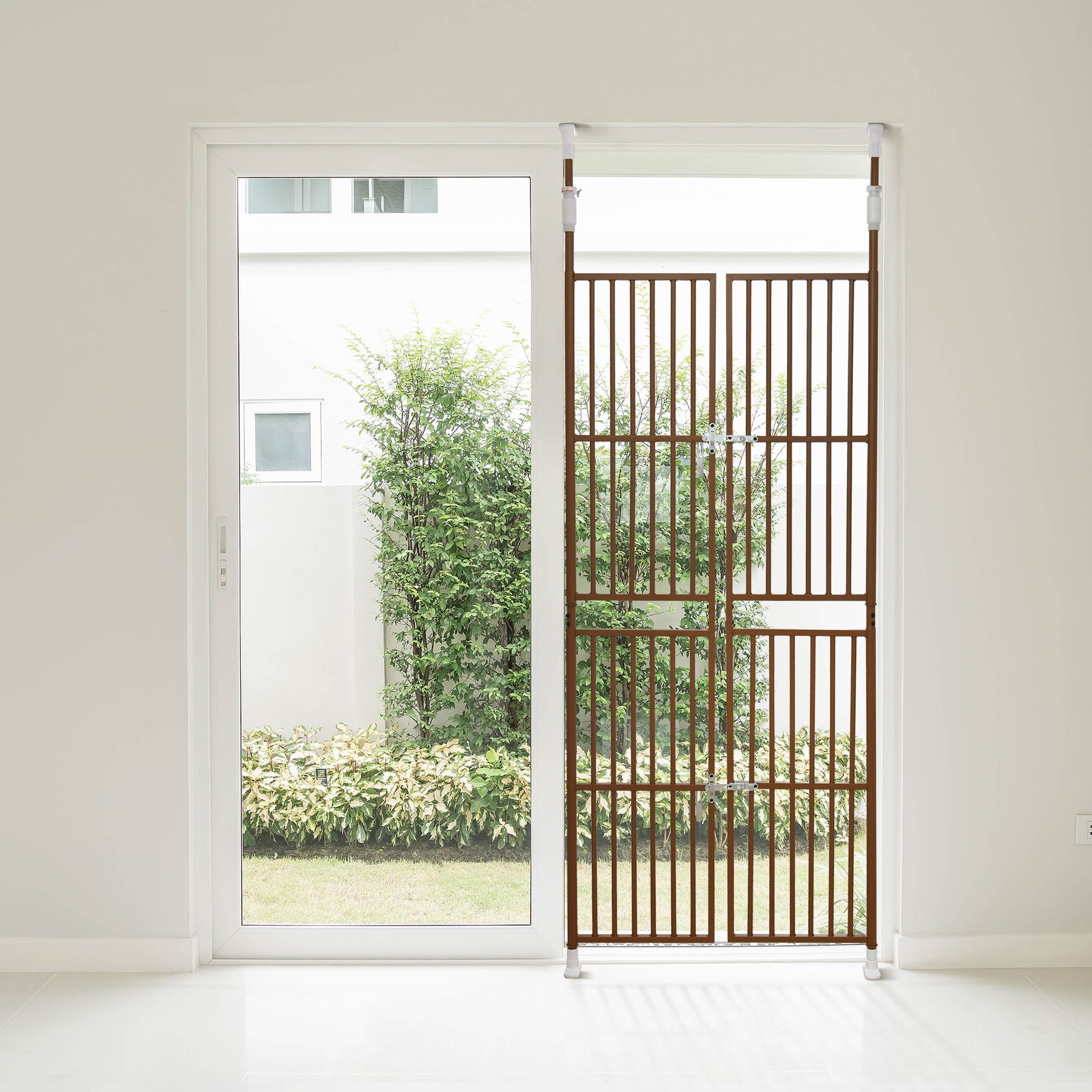 ペット高さ調節対応 191～255cm ドア ケージ 取付幅85～91cm留守番 ペット高さ調節対応 191～255cm ドア ケージ 取付幅85～91cm 留守番