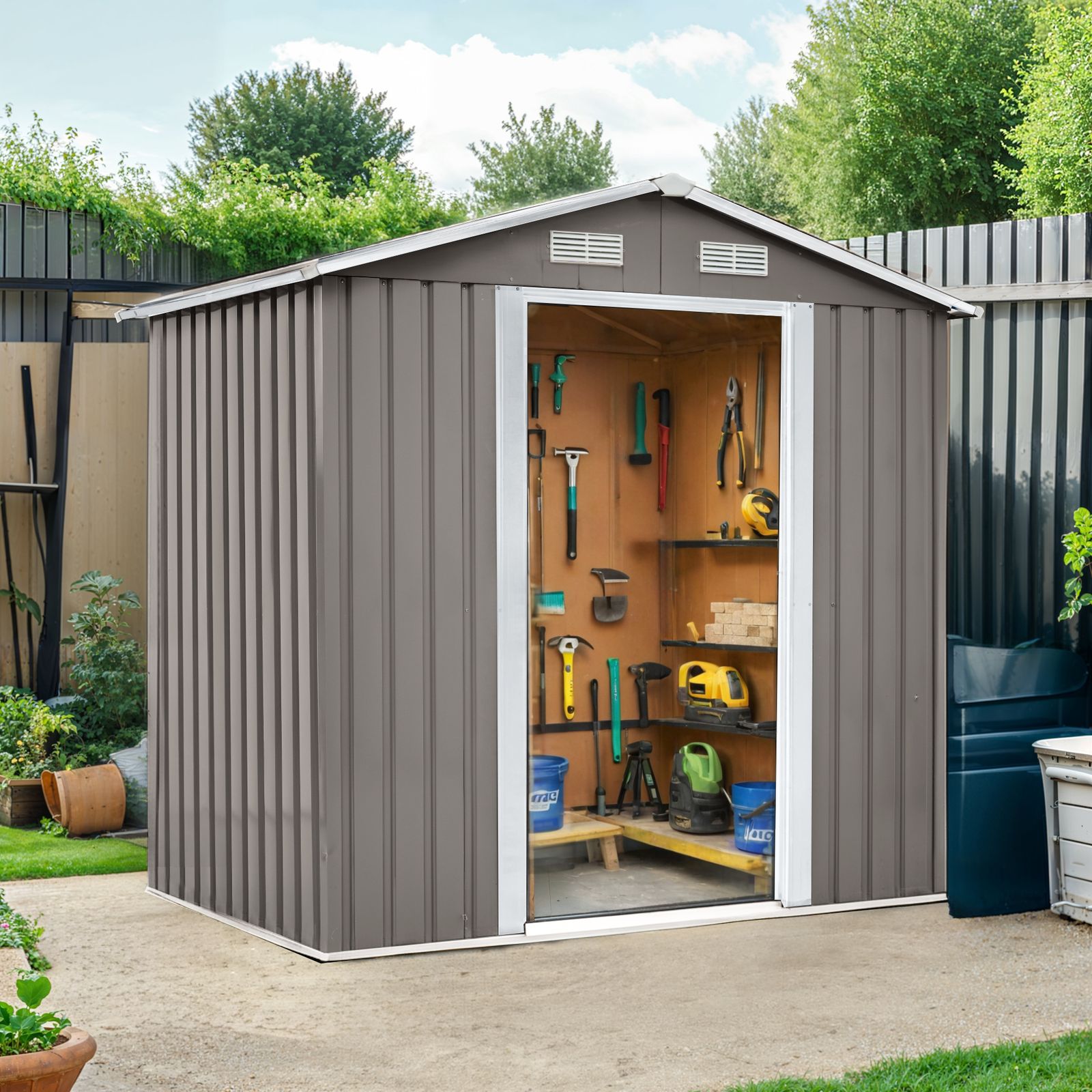 防水防さび ロック付き