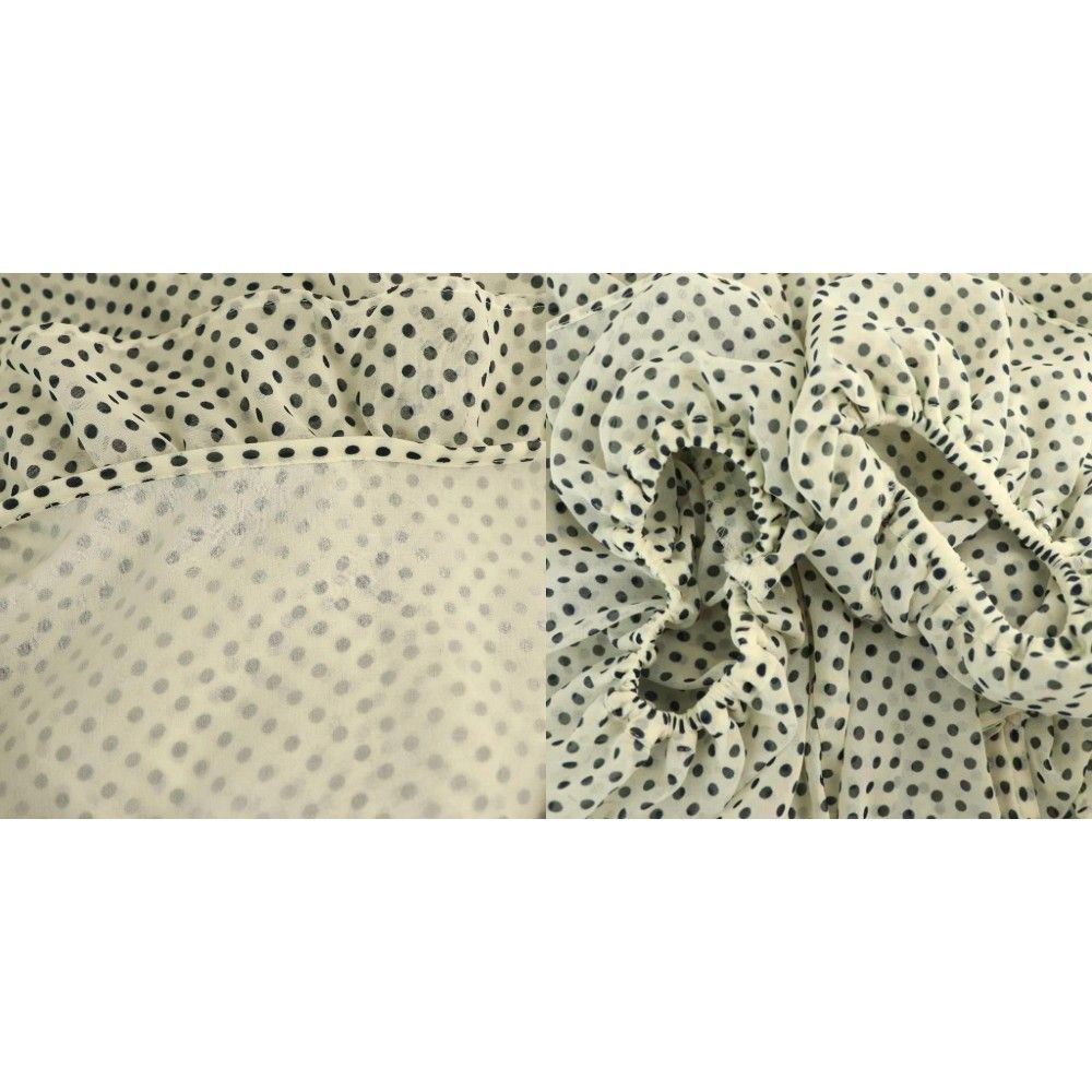 グレースクラス GRACE Class 24SS ドット ラッフルブラウス BOX