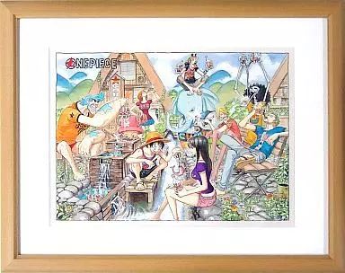 中古】原画イラストボード ONE PIECE ジャンプフェスタ2010限定