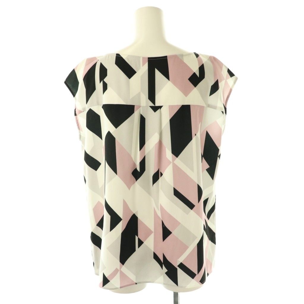 ピンキー&ダイアン ピンダイ PINKY&DIANNE 幾何プリント ブラウス