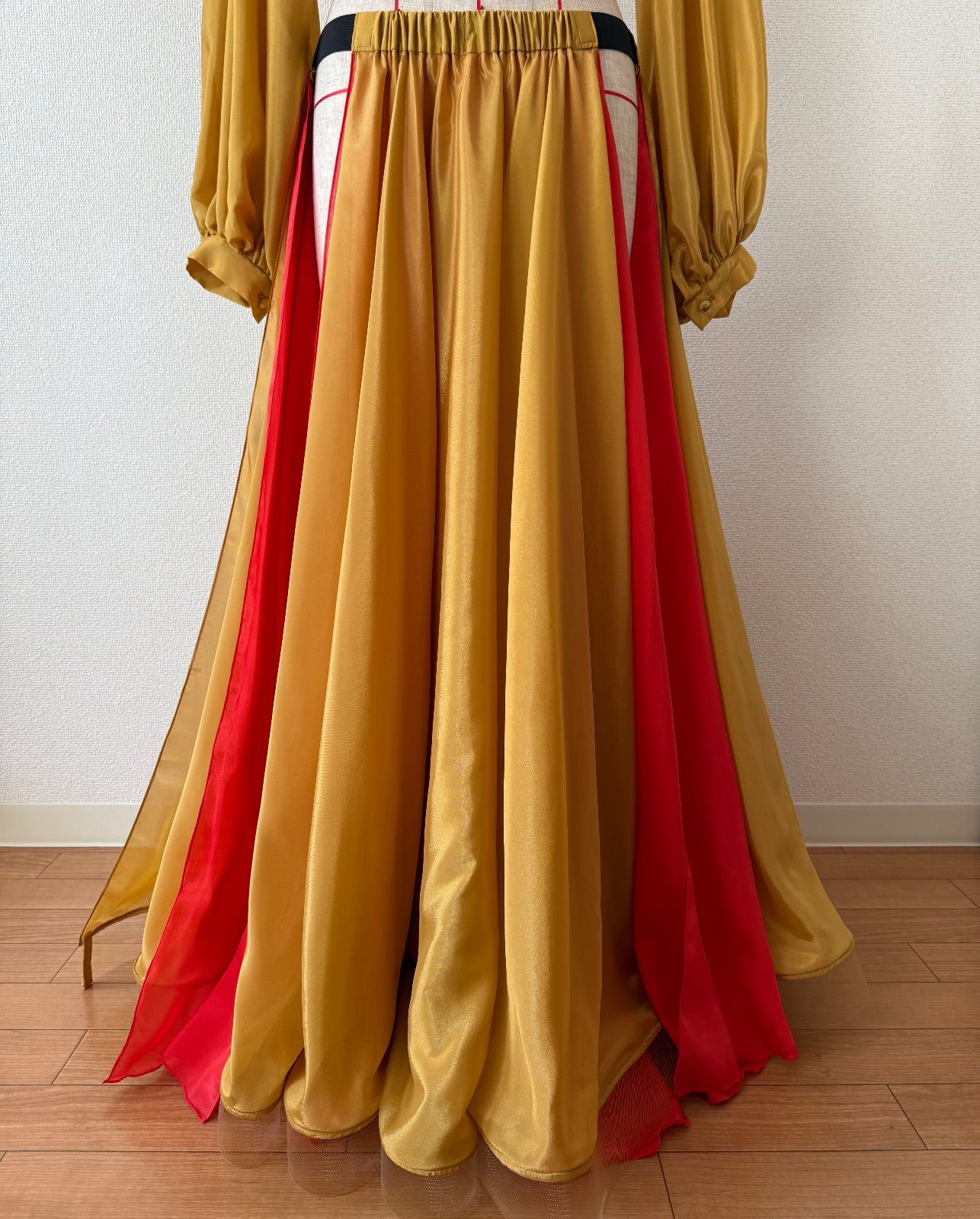 ベリーダンス スカート リバーシブル ホースヘア