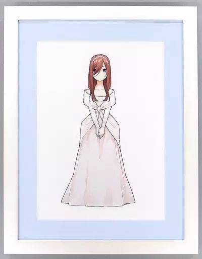 中古】原画イラストボード 付属品付)五等分の花嫁展 描き下ろし