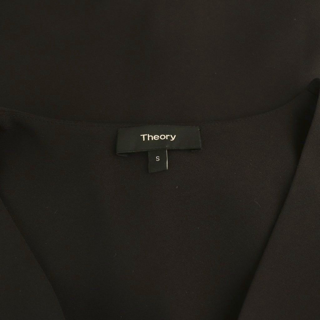 セオリー Theory PRIME GGT VEST SHIRT B シャツ ブラウス S ブラック