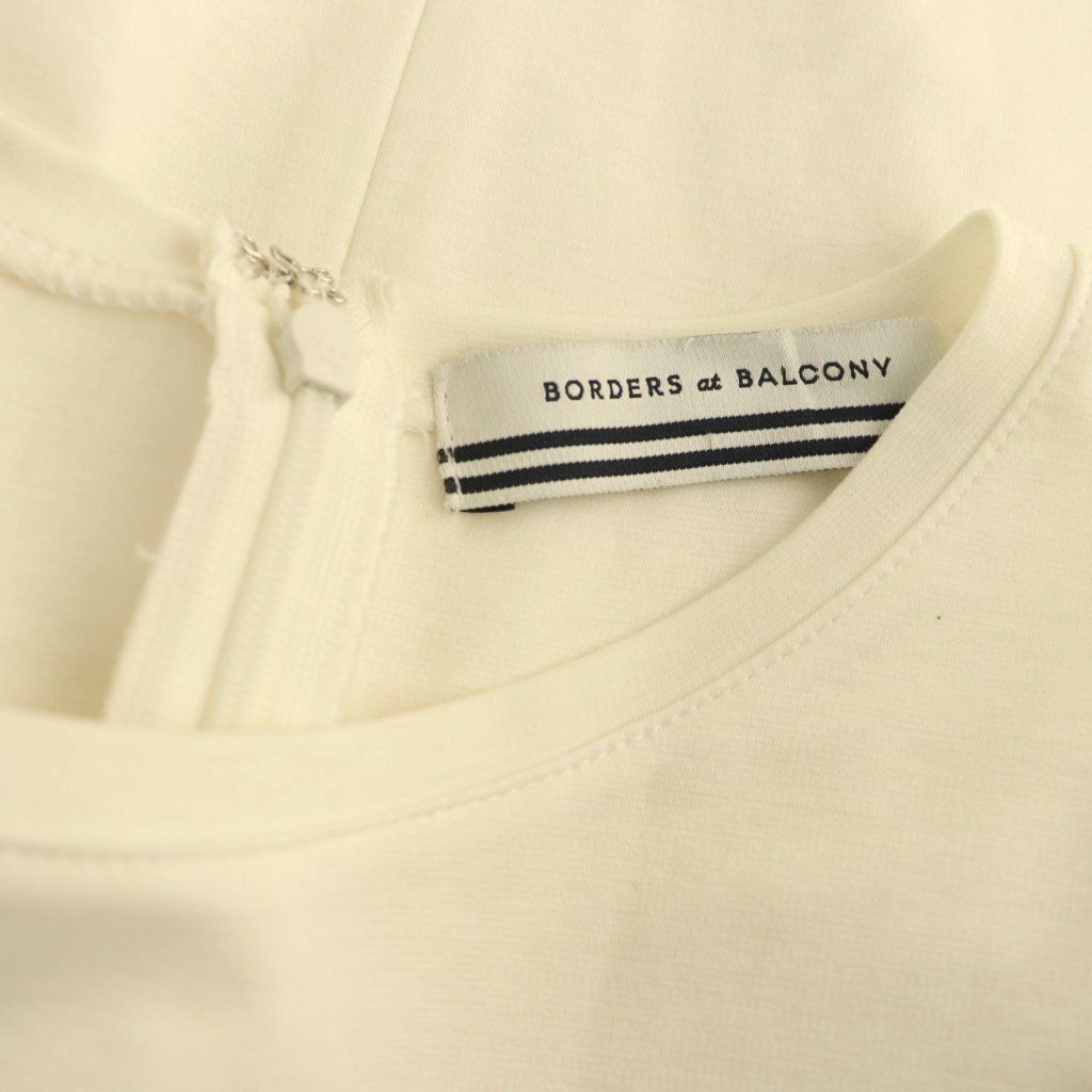 ボーダーズアットバルコニー BORDERS at BALCONY RUFFLED TEE 袖切替