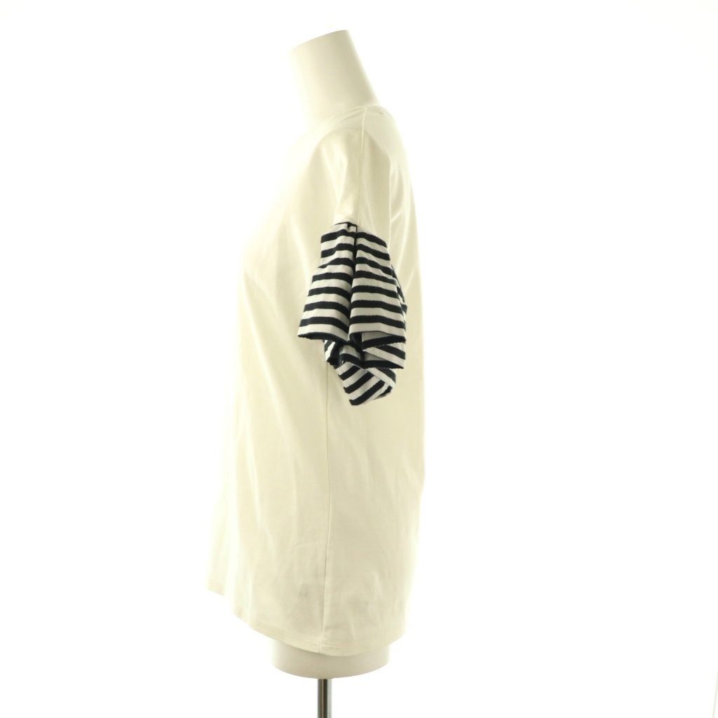 ボーダーズアットバルコニー BORDERS at BALCONY RUFFLED TEE 袖切替