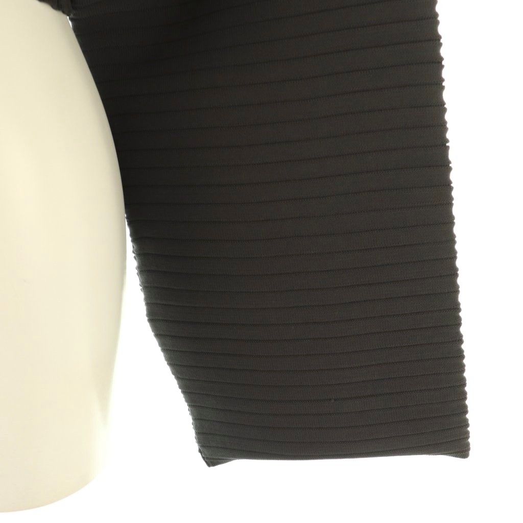 メゾンドドルチェ maison de Dolce ワイドリブニット クロップド プル