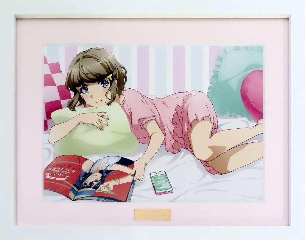 中古】原画イラストボード 付属品付)青春ブタ野郎はバニーガール先輩の