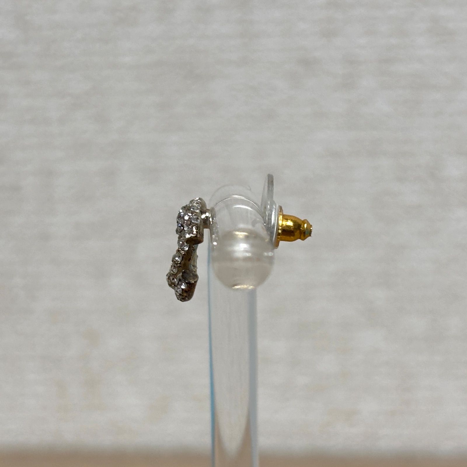 CHANEL シャネル ピアス ココマーク ラインストーン クリスタル