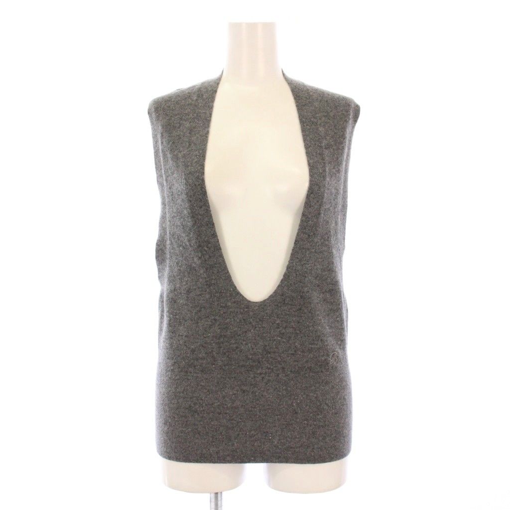 マディソンブルー MADISONBLUE DEEP V NECK VEST ディープVネック