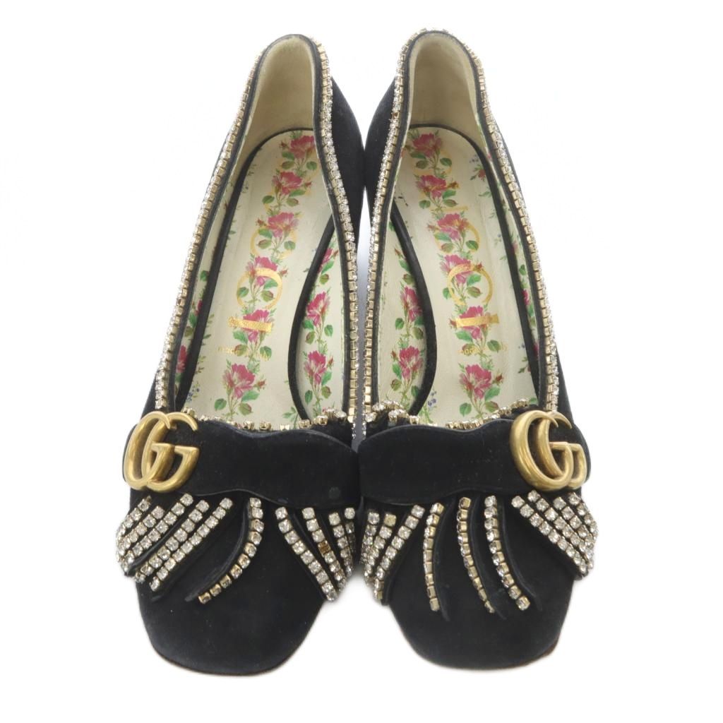 グッチ マーモットパンプス