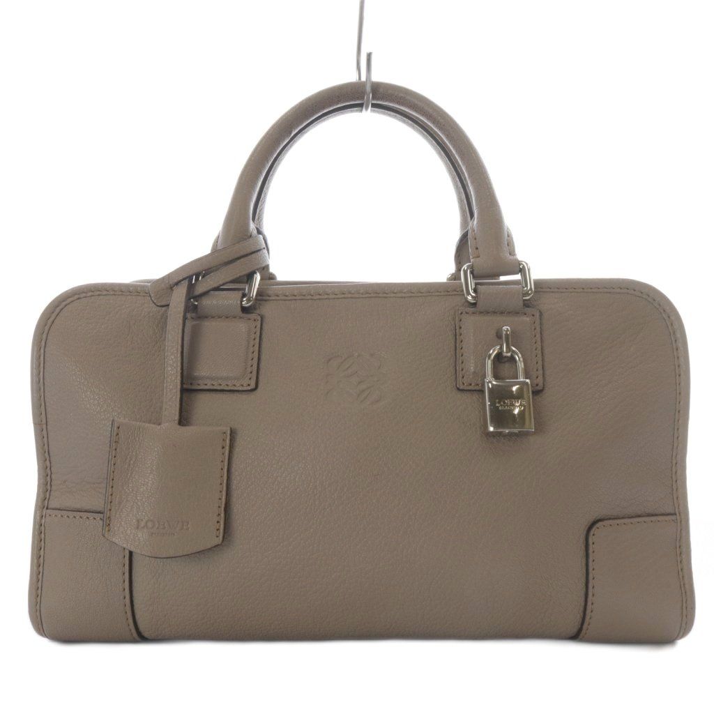 ロエベ LOEWE アマソナ28 Amazona 28 アナグラム ハンドバッグ レザー